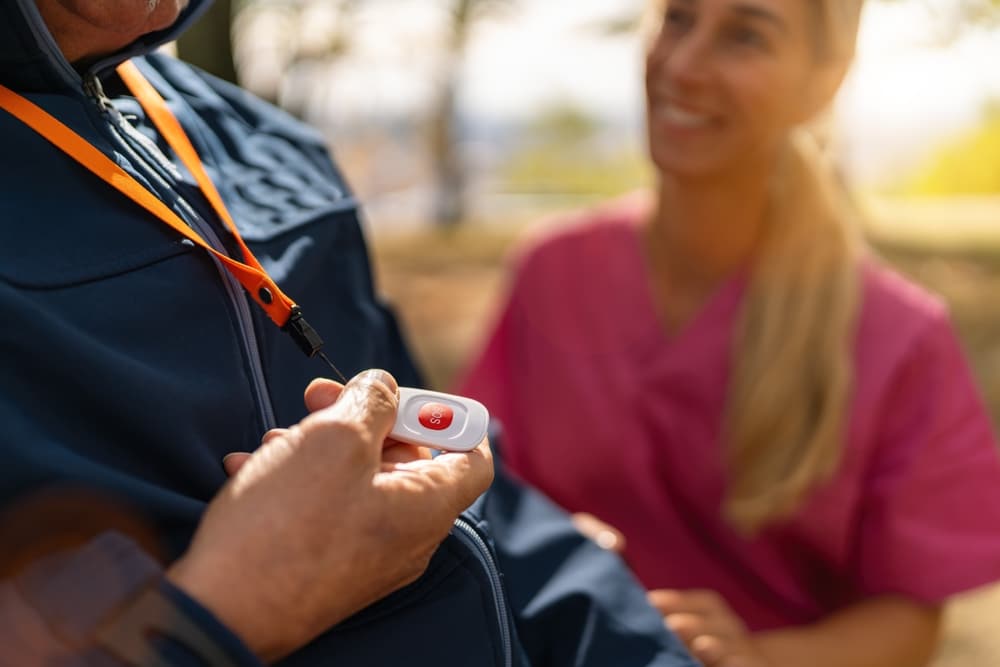 Personal emergency response wearable device