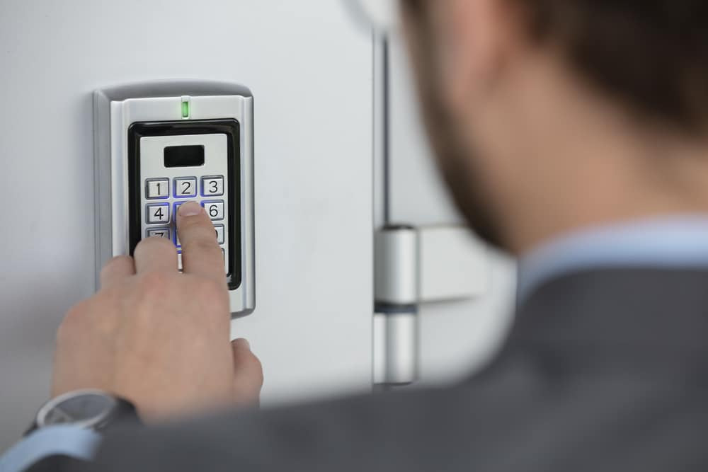 Access control keypad